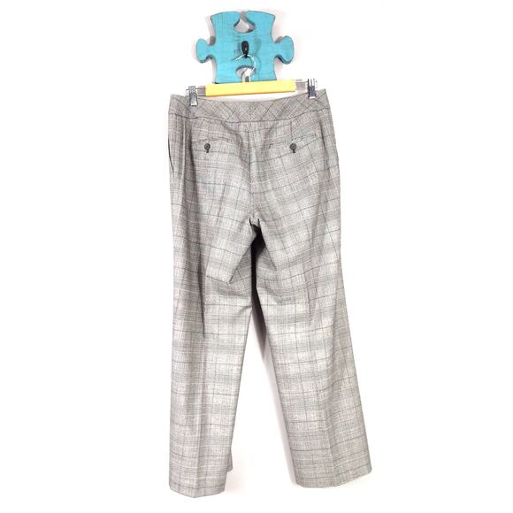 Talbots Heritage Wide Leg Womens Gray Wool Blend Trouser Pant Size 10 - Picture 14 of 14